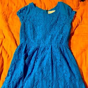 Turquoise Urban Outfitters dress